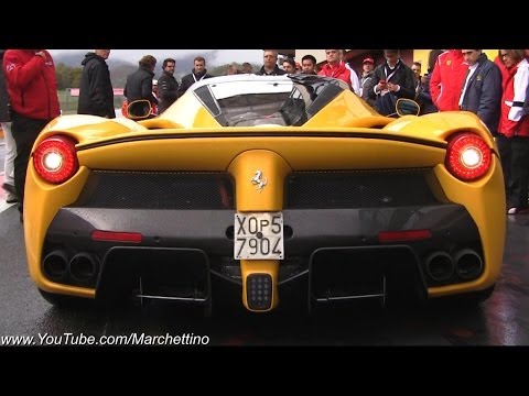 ferrari-laferrari-exhaust-sound---start-up-and-accelerations!