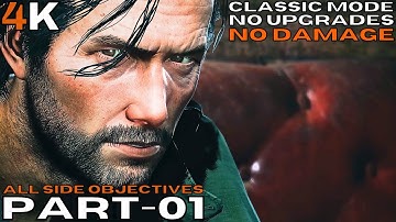 The Evil Within 2 - [4K/60fps] (Classic Mode , All Side Objectives , No Damage) 01 INTO THE FLAME