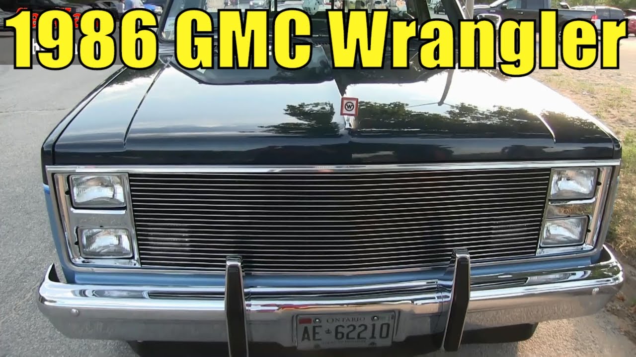 1986 GMC Wrangler Truck At Canatara Park - YouTube