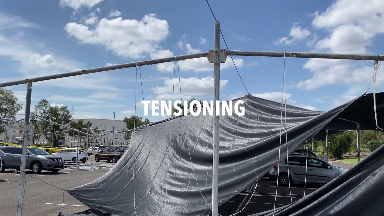 Infra Build Carpark Sail Upgrade