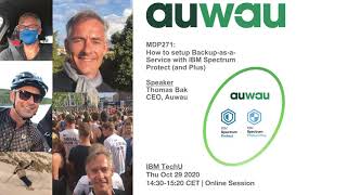 IBM TechU 2020: 'How to Setup Backup-as-a-Service with IBM Spectrum Protect and Protect Plus'