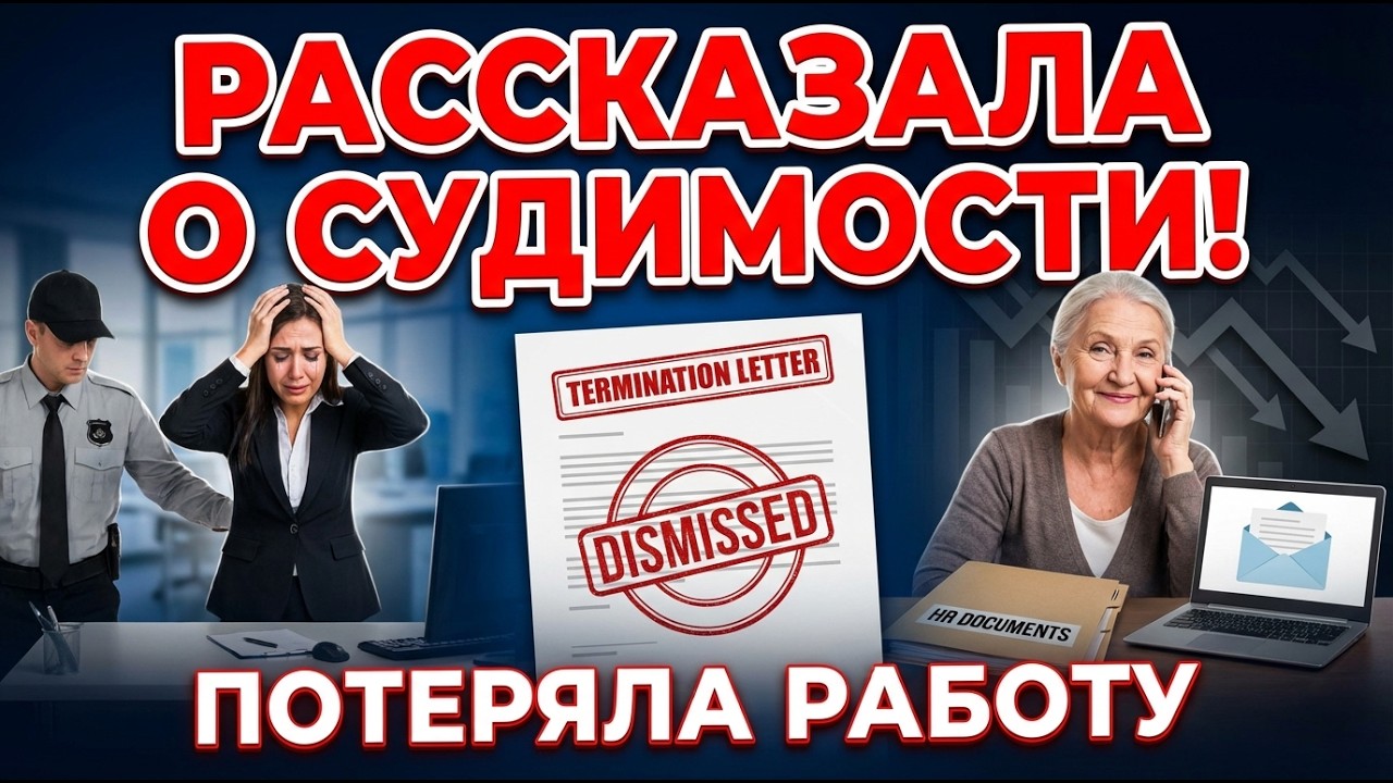 СВЕКРОВЬ рассказала работодателю про СУДИМОСТЬ мужа — я потеряла должность