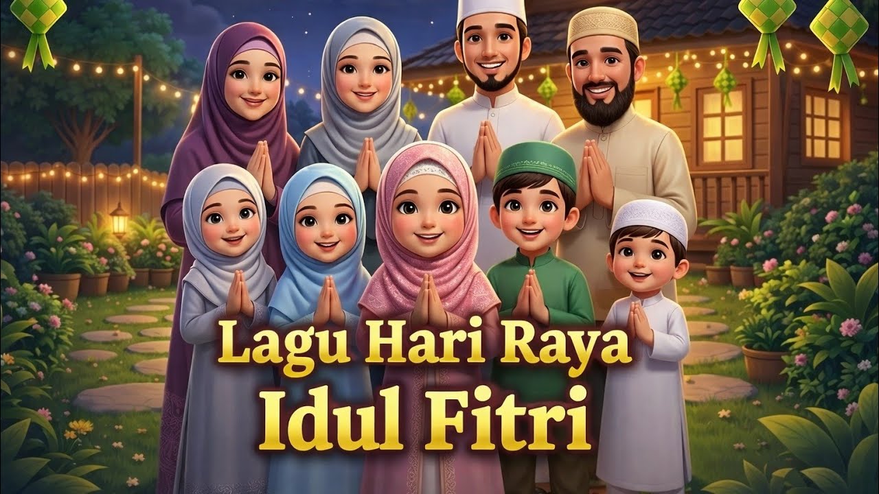 🕌 Lagu Lebaran Anak Terbaru 2026 🎶 Selamat Hari Raya Idul Fitri 🌙 Mohon Maaf Lahir dan Batin