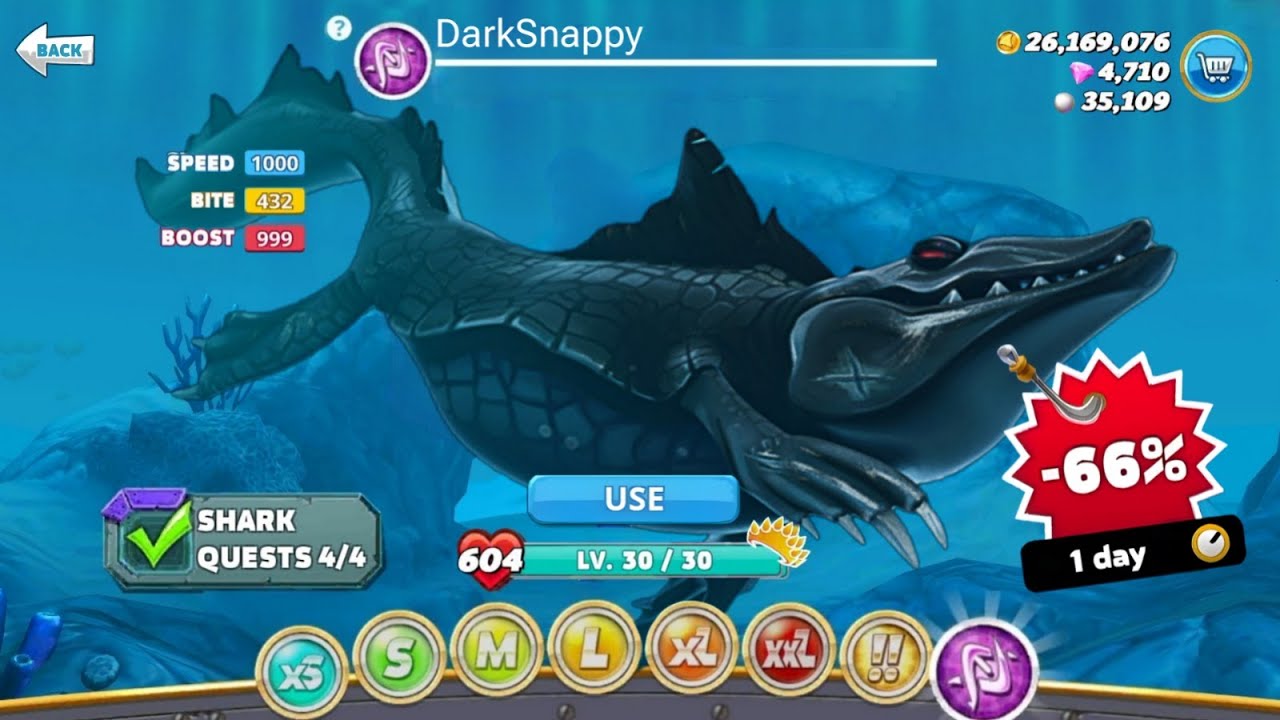 NEW MR SNAPPY STRONGER 66% OFF - Hungry Shark World - YouTube