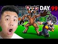 SURVIVING 99 Days In The FOREST SOLO Without DYING SURVIVING 99 Days In The FOREST SOLO Without DYING
