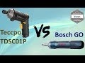 Comparaison de 2 visseuses   TECCPO TDSC01P VS BOSCH GO