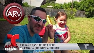 Niña con extraña condición nunca duerme | Al Rojo Vivo | Telemundo