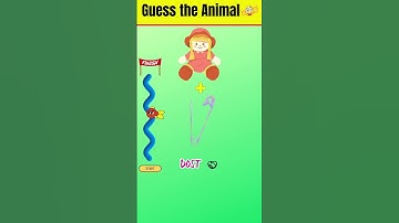 Guess the Animal amazing riddles | Powerful new brain teasers #guessinggame #puzzle #shorts