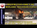 MOTORHOME FIRE AT GAS STATION, MIDLAND, MI   8-20-14