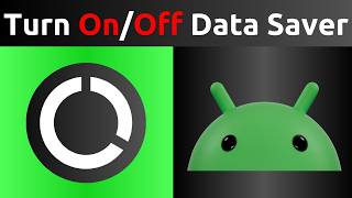 How to Turn On or Off Data Saver on Android