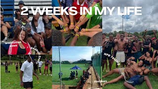 Orientation Week|| First week on Campus|| NPR Testing