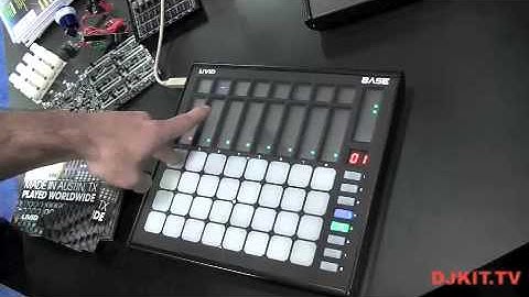 livid base midi controller @NAMM 2013 with DJkit.tv