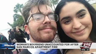 Girlfriend grieves San Marcos apartment fire victim: 'There was nobody like Dru'