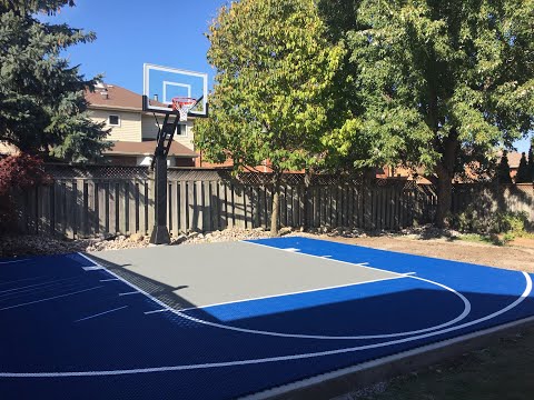 How to build a Backyard Basketball Court