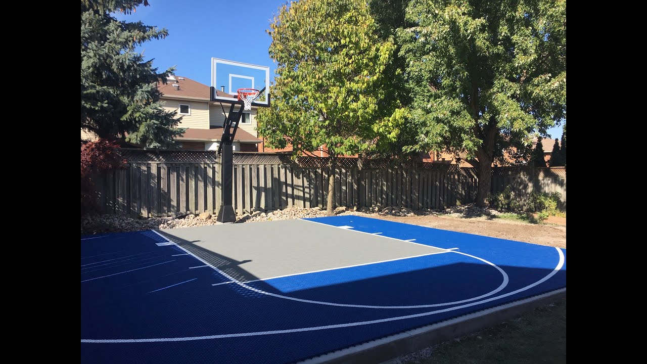 VersaCourt  Half Court Basketball Court Kits