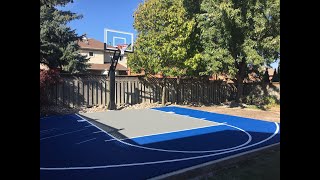 How to build a Backyard Basketball Court