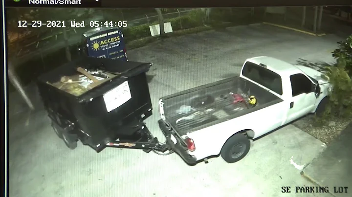 Surveillance video captures crooks targeting two Broward business for expensive equipment