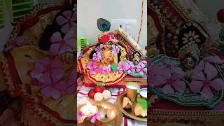 Diwali with laddu gopal | laddu gopal seva | laddu gopal short | Krishna | ladoogopal  shortvideo