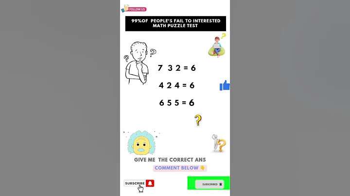 99% Of people's Fail to answer mathematical riddle Test! #shorts #mathsriddle #viral
