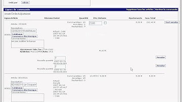Neogia Open Source ERP/CRM solution : purchase order modification process