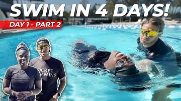 How Kathy Learned to Swim in 4 Days with Jonny Rocket - Day 1, Part 2