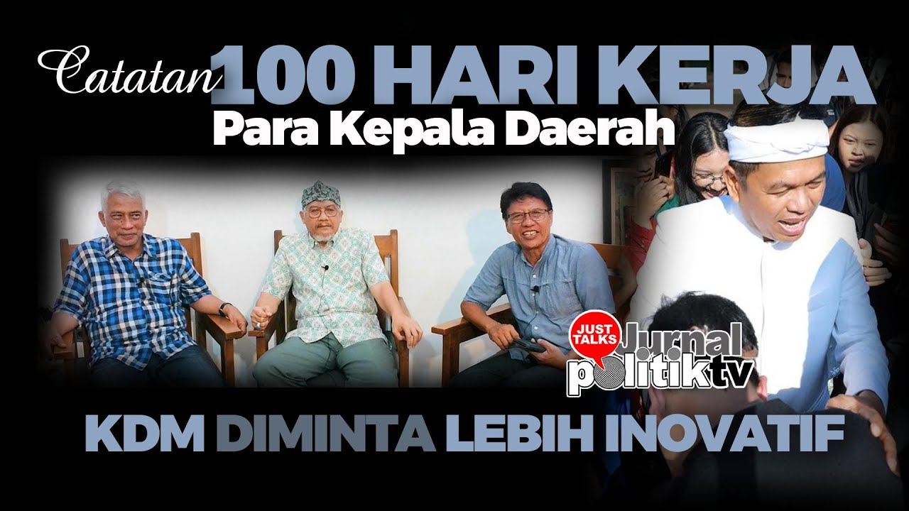 KDM DIMINTA LEBIH INOVATIF : Catatan 100 Hari Kerja Para Kepala Daerah