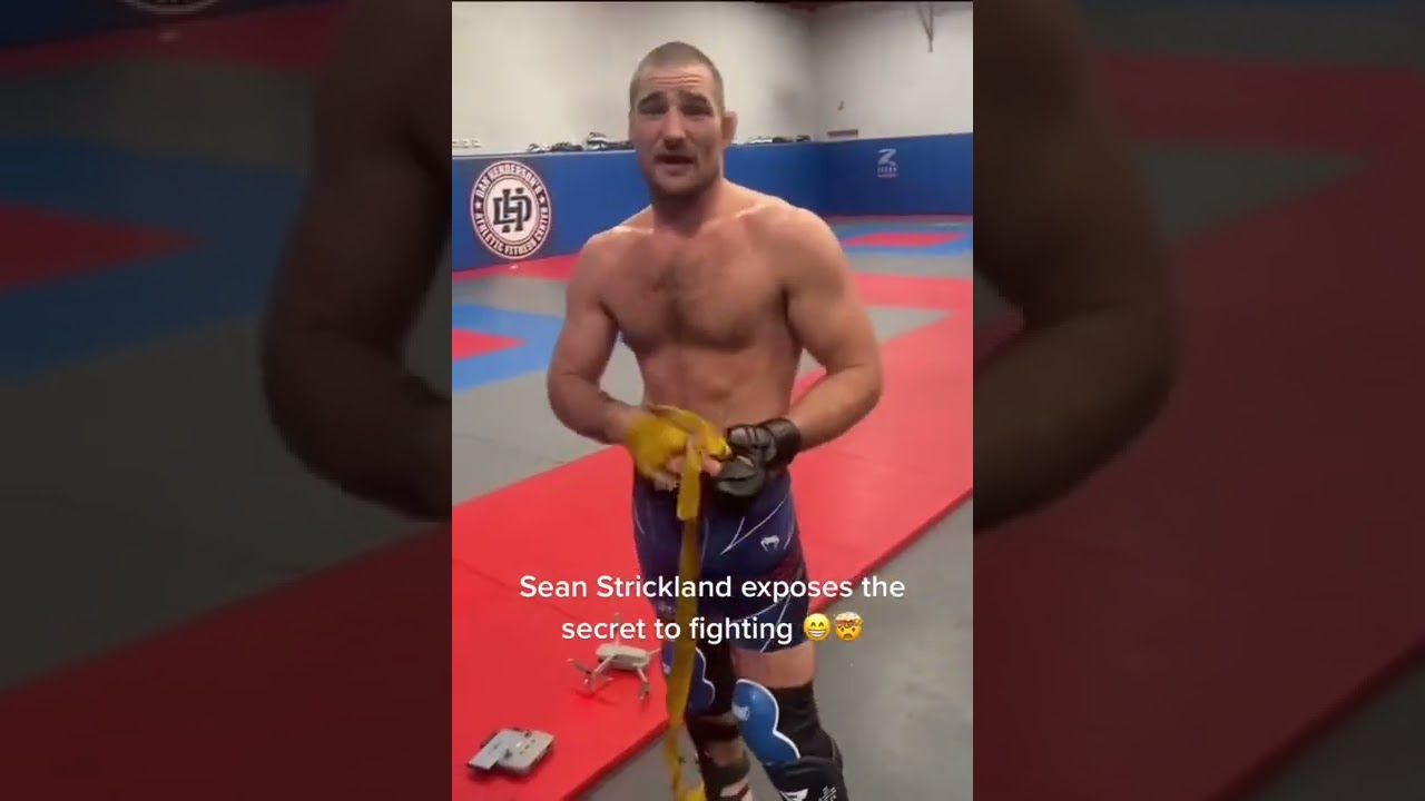 Sean Strickland Advice For Being A Fighter