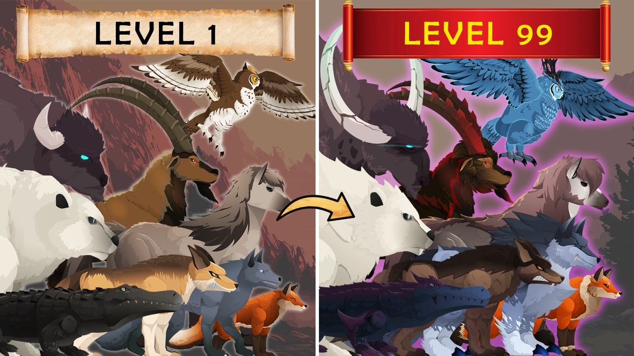 Woodland Beasts Evolution: Official Max Level Showcase