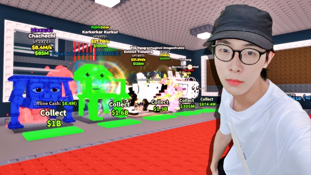 新しい超激レアブレインロットを全て盗む方法！【ロブロックス/ROBLOX】【イタリアンブレインロット】