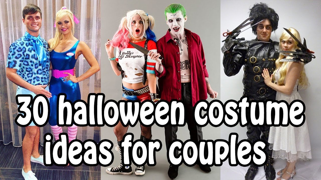 30 HALLOWEEN COSTUME IDEAS (GROUPS/COUPLE/SINGLE) - YouTube