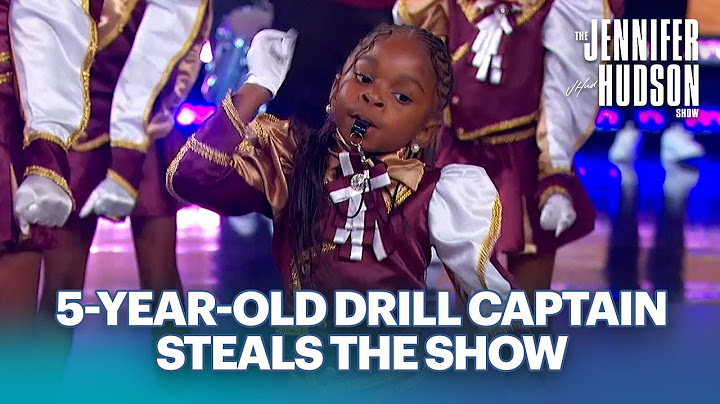 Watch This 5-Year-Old Drill Captain Steal the Show!