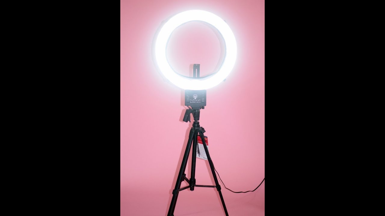 10 Table Top Ring Light with Android or iPhone Phone Holder YouTube