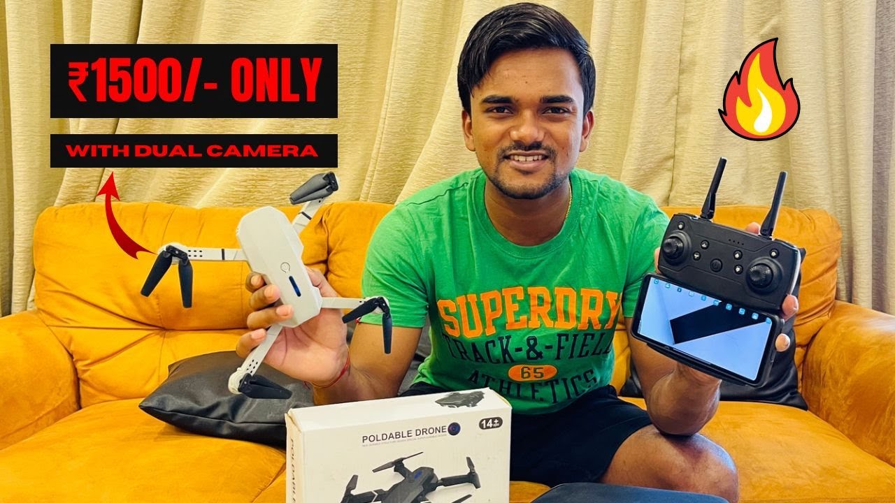 E88 Drone with dual camera review | Best drone for beginners - YouTube