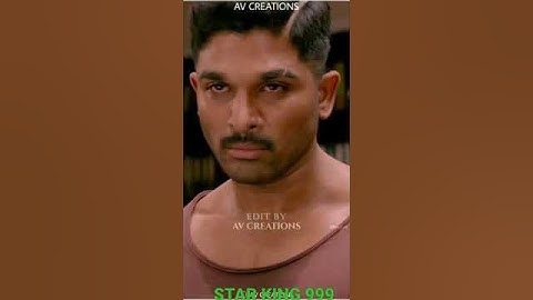 Allu Arjun New Mood Off Whatsapp Status 🔥 Angry Boy Status | Allu Arjun Full Screen Status | #short