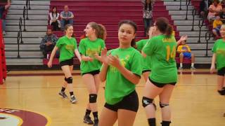 Middle School Volleyball Tournament 17 Youtube