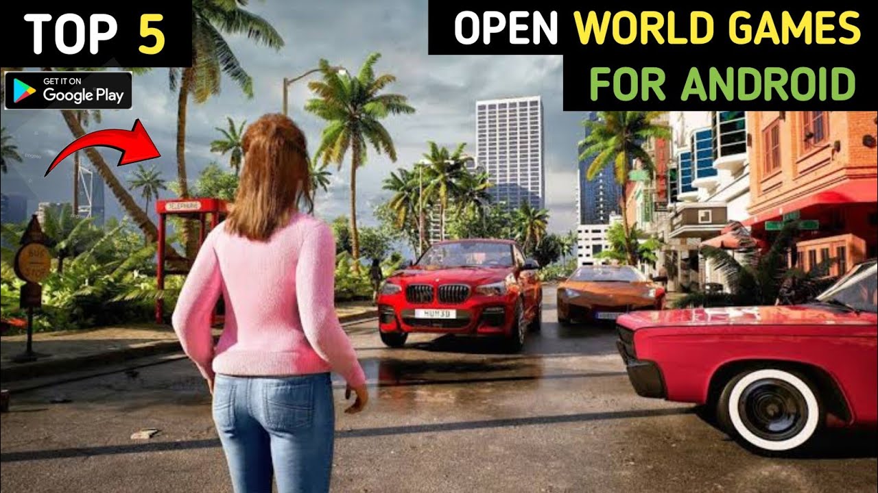 Top 5 Android Games Like GTA 5 | Best Open World Games 2025 - YouTube
