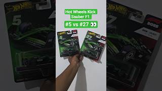Hot Wheels Kick Sauber F1 #5 vs #27 🔥 Which One Looks Better? 👀 #shorts
