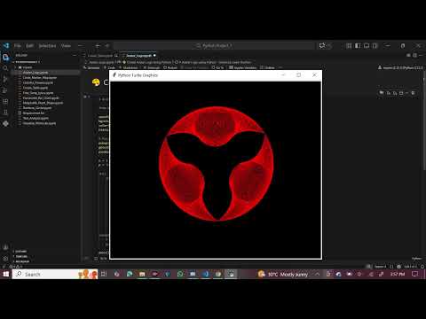 Creating Avatar Logo Animation Using Python Turtle 🐍✨