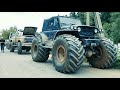 УАЗ ПСИХАНУЛ! Заруба ЕРМАК против JEEP Wrangler GLADIATOR , LEXUS и DODGE RAM на бездорожье