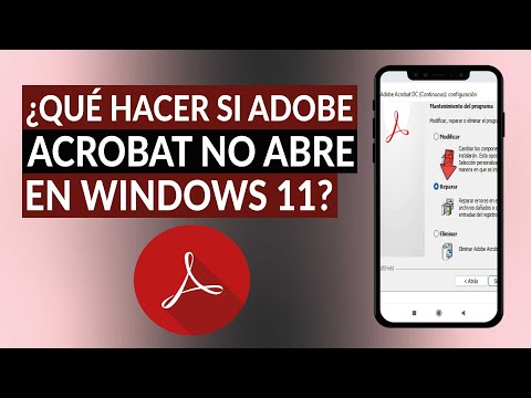 Qué hacer si ADOBE ACROBAT READER no abre en Windows 11 - Configuración sencilla