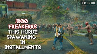 Days Gone PC (999 Horde Mod) - Horse Lake Nero Checkpoint Horde