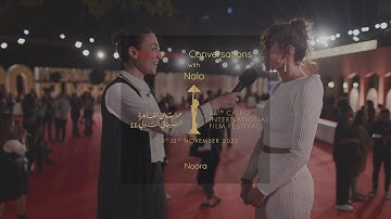CIFF 44| Day 4| Red Carpet Conversations with Nala | Noora