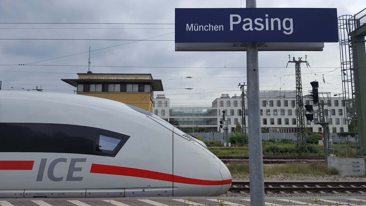 2x ICE 3 Velaro D in München-Pasing: ICE517 München Hbf