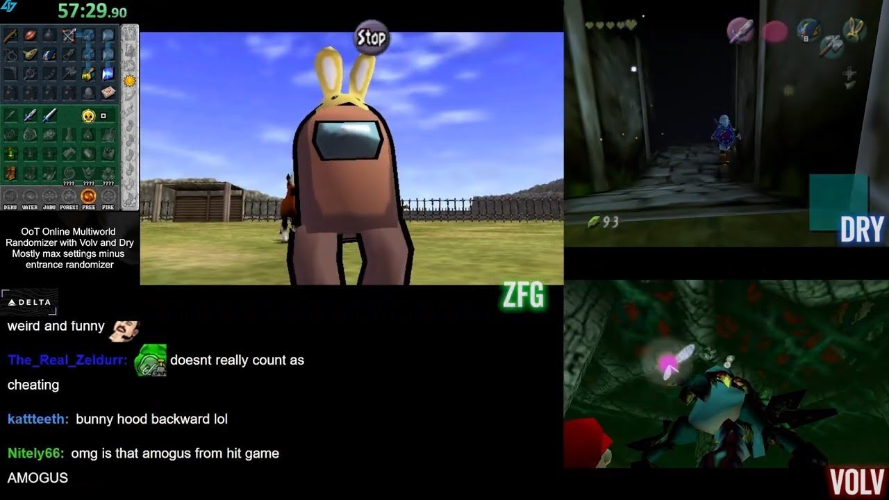 Online Zelda: Ocarina of Time Multiplayer Co-op 