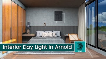 Interior DAY Light in Arnold in 3DS MAX🔥 How to Use Arnold Light in 3DS MAX👍 Arnold for Beginners💥