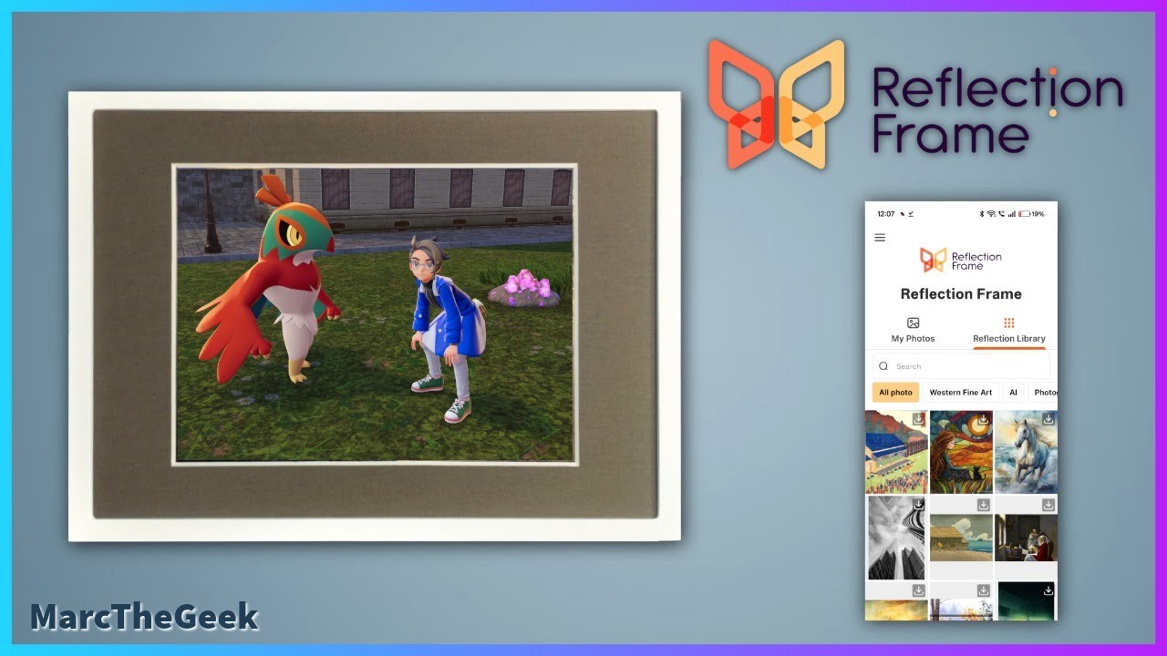 Reflection Frame Hands-On | Print Photos to the Frame! - YouTube