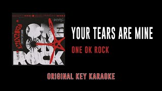 Your Tears Are Mine - ONE OK ROCK | カラオケ | Luxury Disease | Karaoke Instrumental with Lyrics