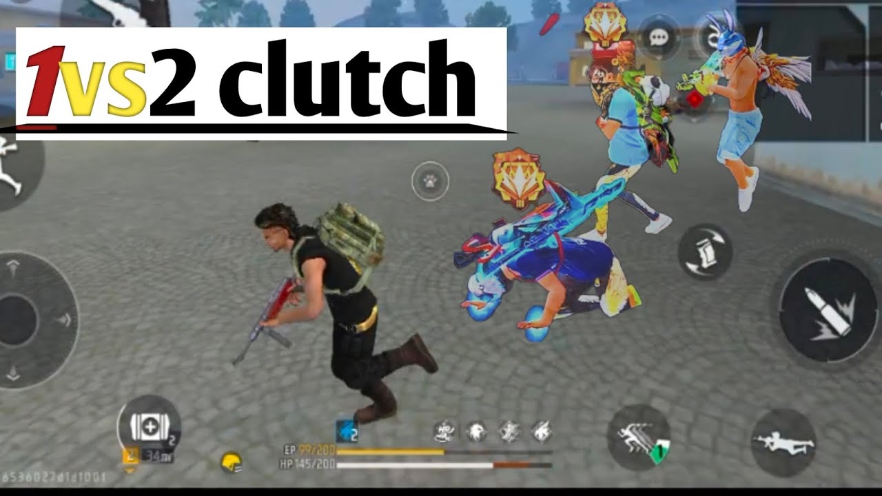 CS rank push 1vs2 clutch  