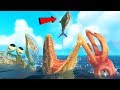 ВЫЖИВАНИЕ МЕГАЛОДОНА СРЕДИ ОГРОМНЫХ МОНСТРОВ! | Feed and Grow Fish