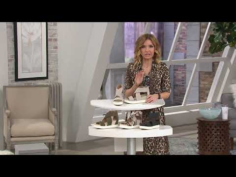 Dr. Scholl's Adjustable Wedge Sandals - Sheena on QVC